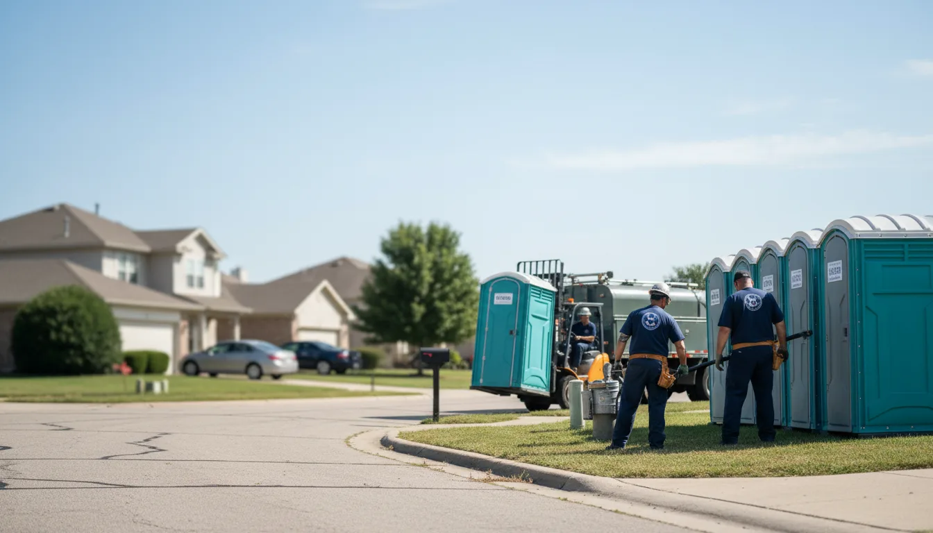Porta Potty Rental in Trenton, OH near me